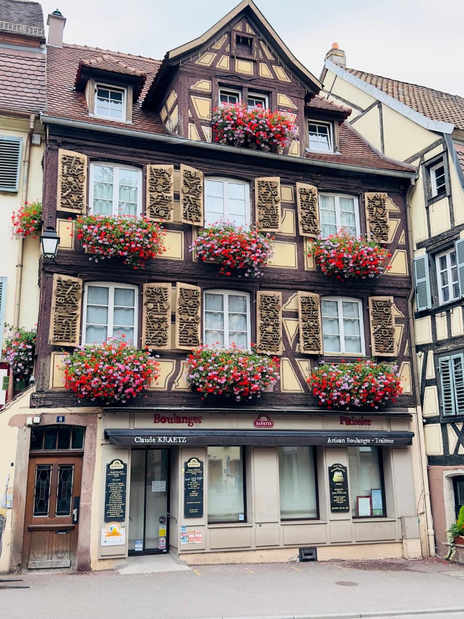 B&B Chez L'Habitant Chambre Privative Sur La Route Des Vins Tv Parking Box Velo Issenheim Zewnętrze zdjęcie